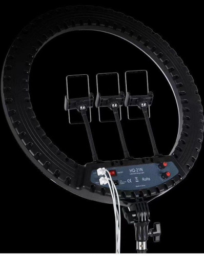 Кольцевая лампа 54см HQ-21N со штативом и сумкой