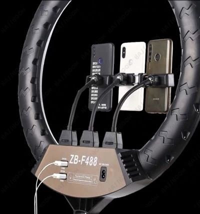 Кольцевая лампа 55см ZB-F488 со штативом