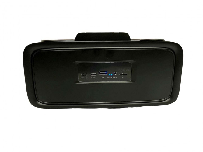 Портативная караоке система ST-2028 / перезаряжаемая колонка с 2 микрофонами