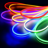 Светодиодная гибкая неоновая лента 10 метров