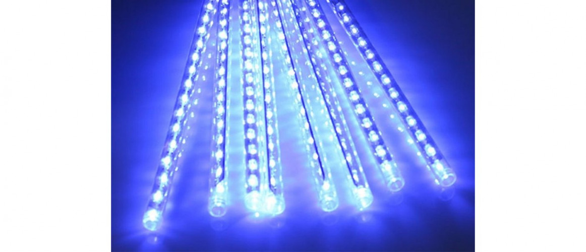 Светодиодная гирлянда Тающие сосульки 8 шт 30 см