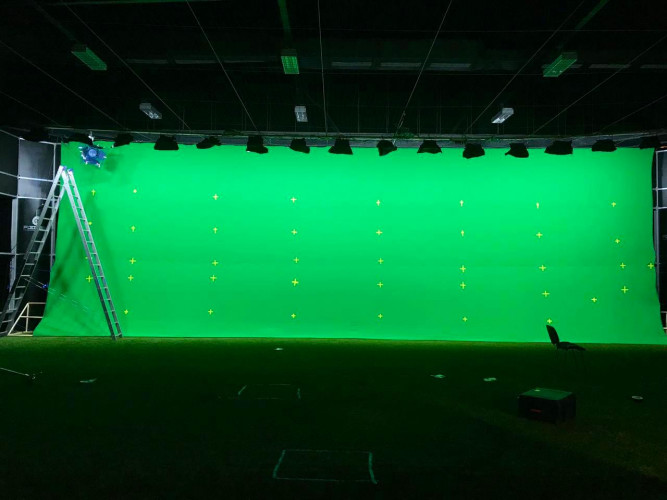 Зеленый фон, фотофон, хромакей (тканевый) 1,5м