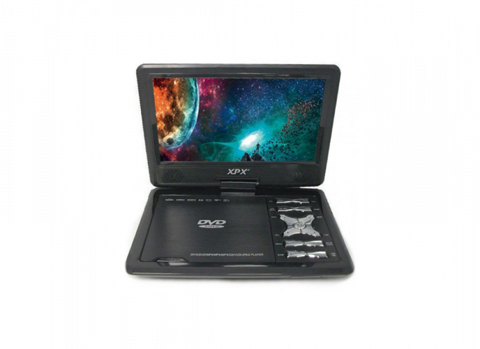 Портативный DVD-плеер 9,8" XPX EA-9088D c тюнером (DVB-T2)