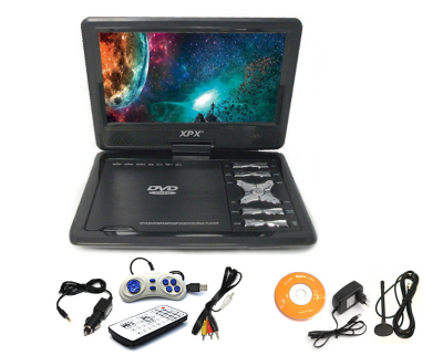 Портативный DVD-плеер 9,8" XPX EA-9088D c тюнером (DVB-T2)