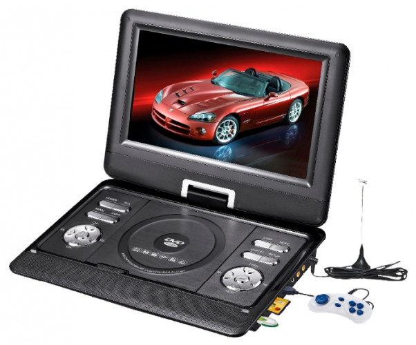 Портативный DVD-плеер XPX EA-1048D 10,8" с TV тюнером DVB-T2