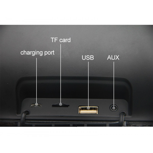 Портативная стерео колонка Hopestar H27 (Bluetooth, MP3, AUX, Mic)