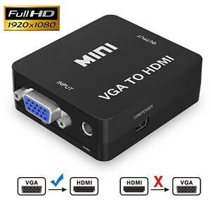 Конвертор с VGA+АУДИО НА HDMI 1080P HDV-M600