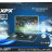 Портативный DVD-плеер XPX EA-1667D 17" ( DVB-T2 TV, SD, USB, CD-DVD)
