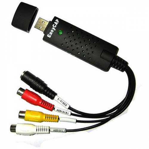 Видеозахват EasyCap адаптер для видео и аудио USB 2.0