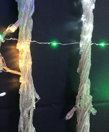 Светодиодная гирлянда занавес водопад ламп 3х3 м для улицы и дома