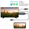 HDMI Кабель для Android и iOS Phone HDTV Cable Plug and Play