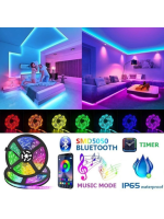 Умная светодиодная RGB лента Bluetooth 5 метров