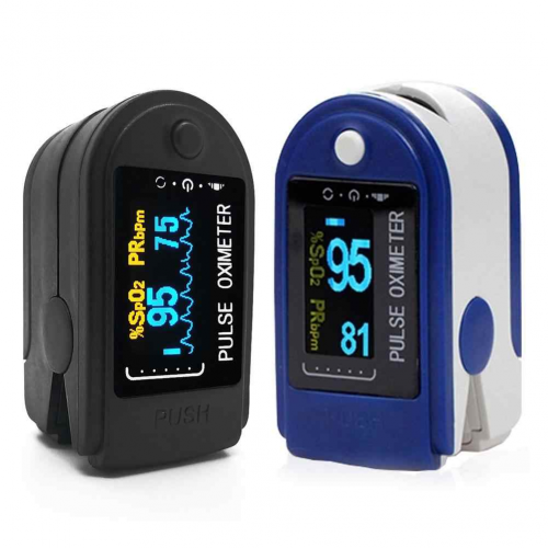 Пульсоксиметр (Оксиметр) на палец Fingertip Pulse Oximeter (LYG-88)