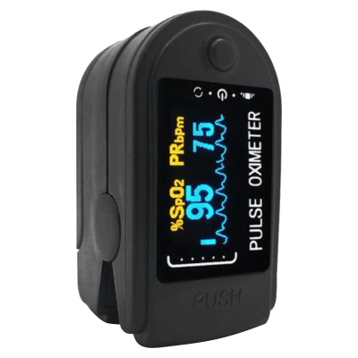 Пульсоксиметр (Оксиметр) на палец Fingertip Pulse Oximeter (LYG-88)