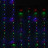 Светодиодная гирлянда занавес водопад 2х2 м для улицы и дома