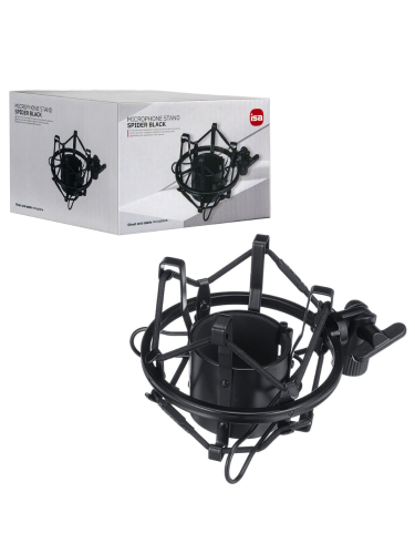 Вибропоглощающий держатель‑паук для микрофона (металл)