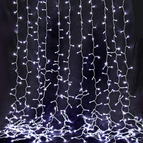 Светодиодный занавес (гирлянда дождь) 2х2 м для улицы