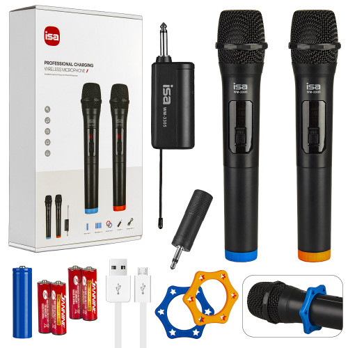 Микрофон беспроводной WM-3305 2 штуки