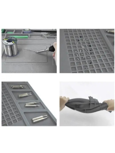 Силиконовый антистатический коврик для ремонта и пайки 450*300 мм