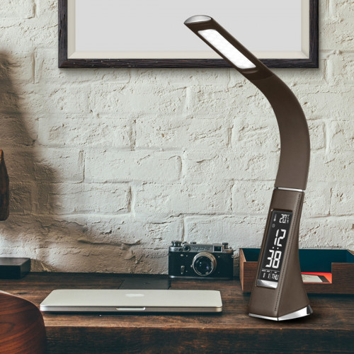 Лампа настольная U2 со встроенными часами и термометром