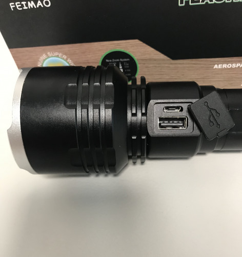 Фонарь ручной АКБ USB FA-531-P90