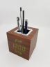VST-878S Деревянные настольные часы органайзер
