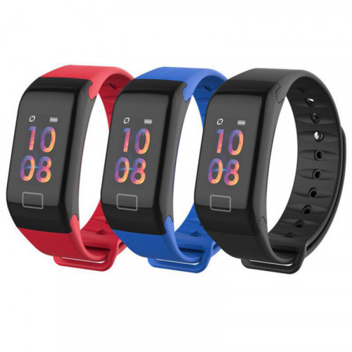 Смарт фитнес браслет Smart Bracelet F1 PLUS с измерением давления и сердечного ритма