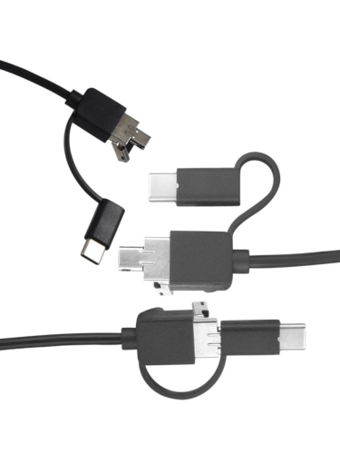 Эндоскоп гибкий Y102. Водонепроницаемая эндоскоп-камера Type-C/USB/MicroUSB с подсветкой для Android и ПК