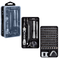 Набор отверток в пластиковом пенале 117 в 1 