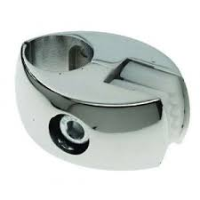 Держатель стекла или панели на трубе джокер 25мм с уплотнителем JOK-51 (R-7) 