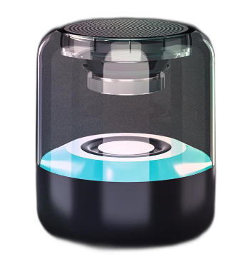 Портативная мини колонка Z5, TF/USB/AUX/FM/LED подсветка 