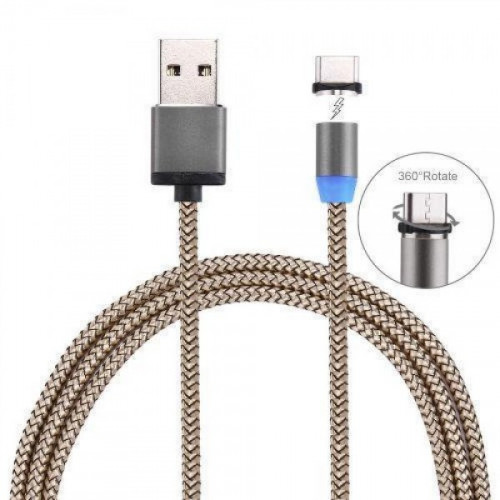 Магнитный кабель Lightning для зарядки x-cable metal magnetic cable