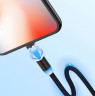 Магнитный кабель Lightning для зарядки x-cable metal magnetic cable