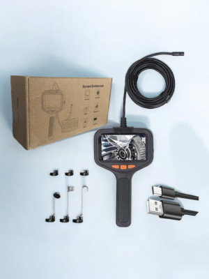 Гибкий эндоскоп водонепрони-цаемый с подсветкой 10 метров P-200-10