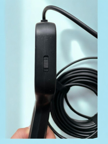 Гибкий эндоскоп водонепрони-цаемый с подсветкой 10 метров P-200-10