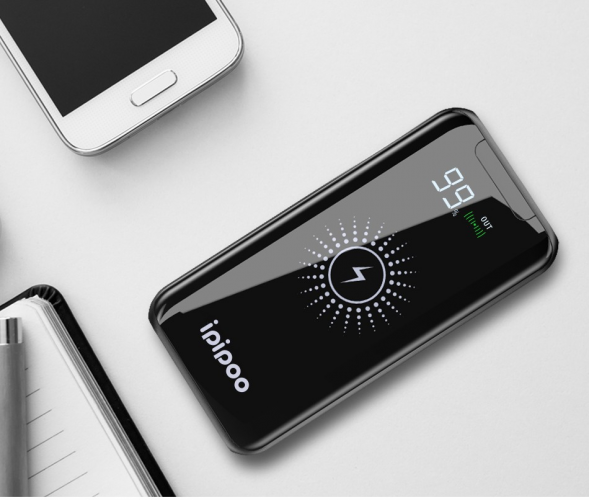 Беспроводной внешний аккумулятор 10000мАч Ipipoo LP-7