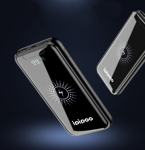 Беспроводной внешний аккумулятор 10000мАч Ipipoo LP-7