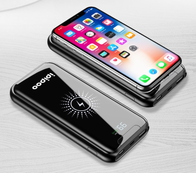 Беспроводной внешний аккумулятор 10000мАч Ipipoo LP-7