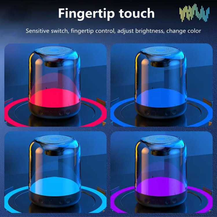Speaker led bluetooth top