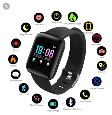 Фитнес часы Smart Bracelet D13 с измерением давления и сердечного ритма