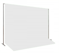 Хромакей со стойкой белый