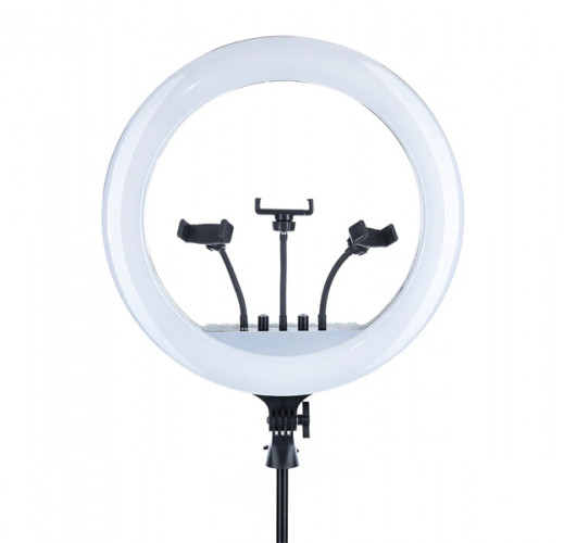Кольцевая лампа 45см со штативом и пультом