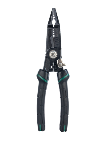 Стриппер 9 в 1 — многофункциональные пассатижи плоскогубцы для зачистки, резки и обжима проводов