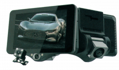 Автомобильный видеорегистратор XPX P7 с 3-мя камерами