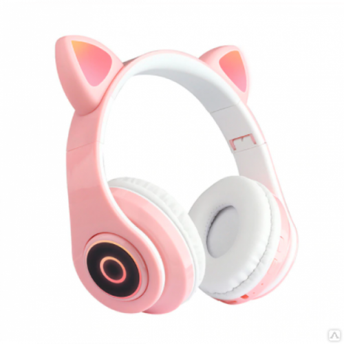Беспроводные наушники кошки со светящимися ушками Cat Ear