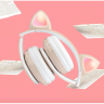 Беспроводные наушники кошки со светящимися ушками Cat Ear
