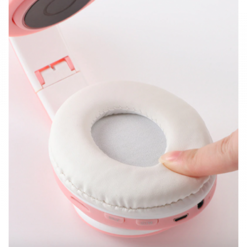 Беспроводные наушники кошки со светящимися ушками Cat Ear