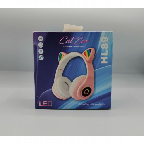 Беспроводные наушники кошки со светящимися ушками Cat Ear