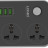 Cетевой удлинитель LDNIO SC3604 6USB 3 розетки 2 м