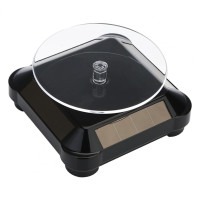 Вращающаяся подставка на солнечной батарее для фото 3D моделей